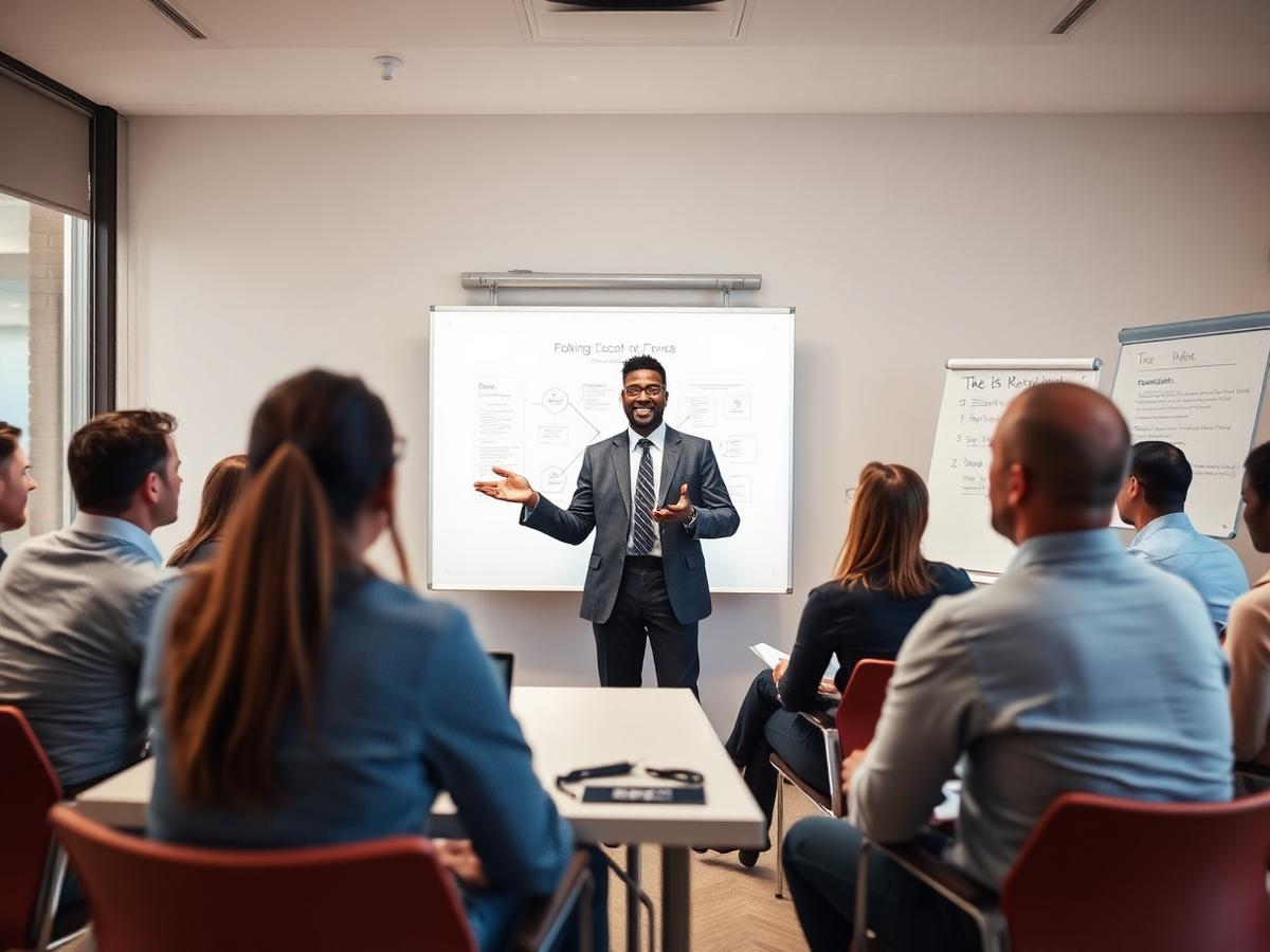 Session de formation animée par le Cabinet PEG